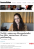 To DN-saker om Morgenbladet har blitt slettet kort tid etter publisering