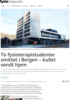 To fysioterapistudenter smittet i Bergen - kullet sendt hjem