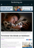 To kvinner ble blinde av telefonen