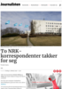 To NRK-korrespondenter takker for seg