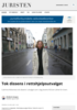 Tok dissens i rettshjelpsutvalget