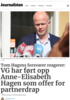 Tom Hagens forsvarer reagerer: VG har ført opp Anne-Elisabeth Hagen som offer for partnerdrap