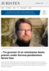 - Tre grunner til at rettsstaten besto prøven under Korona-pandemiens første fase