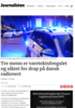 Tre menn er varetektsfengslet og siktet for drap på dansk radiovert