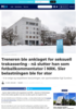 Treneren ble anklaget for seksuell trakassering - nå slutter han som fotballkommentator i NRK. Sier belastningen ble for stor
