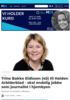 Trine Bakke Eidissen (45) til Halden Arbiderblad - skal endelig jobbe som journalist i hjembyen