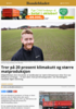 Tror på 20 prosent klimakutt og større matproduksjon