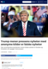 Trump mener pressens nyheter med anonyme kilder er falske nyheter