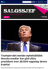 Trumper det norske nyhetsbildet: Norske medier har gitt USAs president over 26.000 oppslag første kvartal
