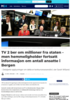 TV 2 ber om millioner fra staten - men hemmeligholder fortsatt informasjon om antall ansatte i Bergen