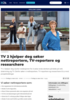 TV 2 hjelper deg søker nettreportere, TV-reportere og researchere