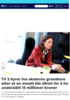 TV 2 hyrer inn eksterne granskere etter at en ansatt ble siktet for å ha underslått 15 millioner kroner
