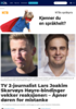 TV 2-journalist Lars Joakim Skarvøys Høyre-bindinger vekker reaksjoner: - Åpner døren for mistanke