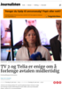 TV 2 og Telia er enige om å forlenge avtalen midlertidig