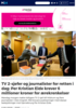 TV 2-sjefer og journalister for retten i dag: Per Kristian Eide krever 6 millioner kroner for ærekrenkelser