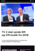 TV 2 skal sende EM og VM-kvalik fra 2018