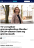 TV 2 styrker gravesatsning: Henter SKUP-vinner som ny gravecoach