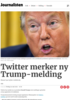 Twitter merker ny Trump-melding