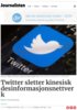 Twitter sletter kinesisk desinformasjonsnettverk