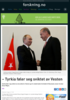 - Tyrkia føler seg sviktet av Vesten