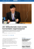 UD: Milliardavtale med norske humanitære organisasjoner