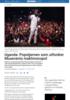 Uganda: Popstjernen som utfordrer Musevenis maktmonopol