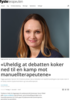 «Uheldig at debatten koker ned til en kamp mot manuellterapeutene»