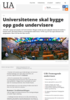 Universitetene skal bygge opp gode undervisere