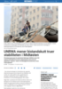 UNRWA mener bistandskutt truer stabiliteten i Midtøsten