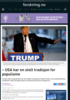 - USA har en stolt tradisjon for populisme