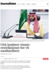 USA nekter 76 saudiarabere innreise