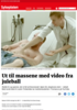 Ut til massene med video fra juleball