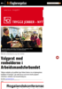 Valgprat med renholderne i Arbeidsmandsforbundet
