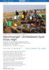 Vannmangel i Zimbabwes byer tross regn