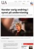 Varsler varig endring i synet på undervisning