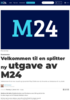 Velkommen til en splitter ny utgave av M24