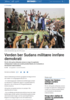 Verden ber Sudans militære innføre demokrati