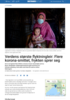 Verdens største flyktningleir: Flere korona-smittet, frykten sprer seg