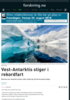 Vest-Antarktis stiger i rekordfart