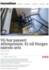 VG har passert Aftenposten. Er nå Norges største avis