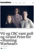 VG og CBC vant gull og Grand Prize for «Hunting Warhead»