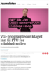 VG-programleder klaget inn til PFU for «dobbeltrolle»