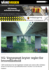 VG: Vegvesenet bryter regler for bruvedlikehold