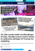 VG ville sende kalde nordlendinger til Oslo. Nordlys svarer med å hente to solbrente søringer til Tromsø for avkjøling