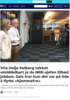 VGs Helje Solberg takket umiddelbart ja da NRK-sjefen tilbød jobben. Selv tror hun det var på tide å flytte «hjemmefra»