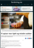 Vi spiser mer kjøtt og mindre sukker