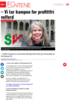 - Vi tar kampen for profittfri velferd