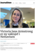 Victoria Jane Armstrong er ny vaktsjef i Nettavisen