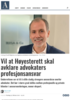 Vil at Høyesterett skal avklare advokaters profesjonsansvar