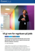 Vil gi rom for regnbuen på jobb